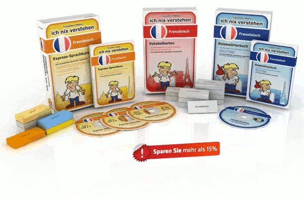 Französische Sprache Komplettpaket