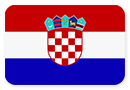 Kroatische Sprache lernen | Kroatische Fahne