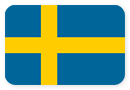 Schwedische Sprache lernen | Schwedische Fahne