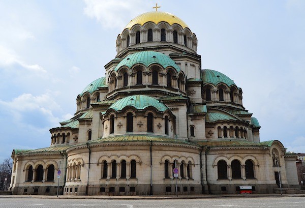 Typisch Bulgarien Alexander Nevski Kathedrale