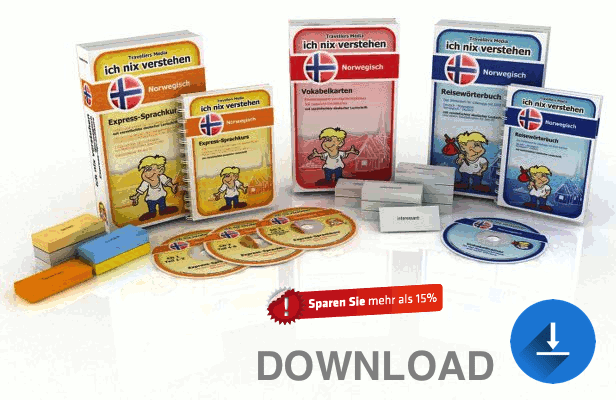 Norwegische-Sprache-Komplettpaket Hörbuch Download