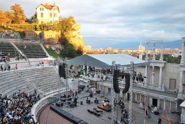 Typisch Bulgarisch Theater von Philippopolis