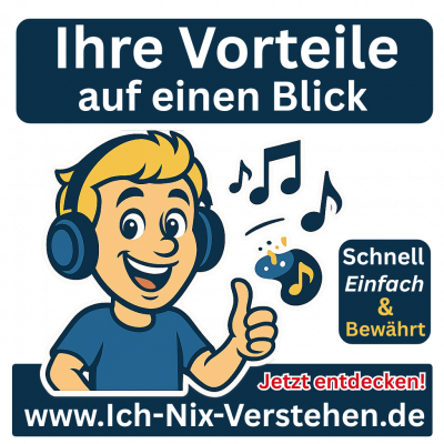 Ihre Vorteile auf einen Blick – mit Jason von Ich-Nix-Verstehen.de