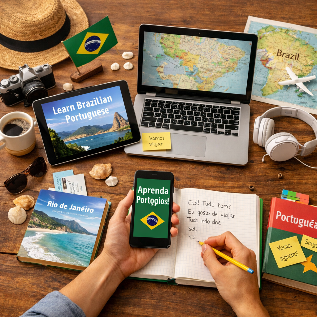 Brasilianisch lernen Reisegrundlagen | Fokus auf das Wesentliche | Ich Nix Verstehen